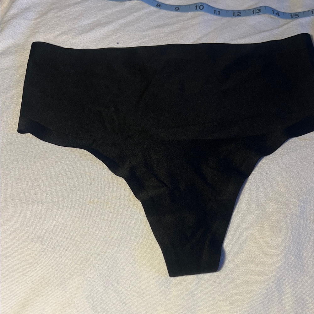 Black High-Waisted Bikini Bottom